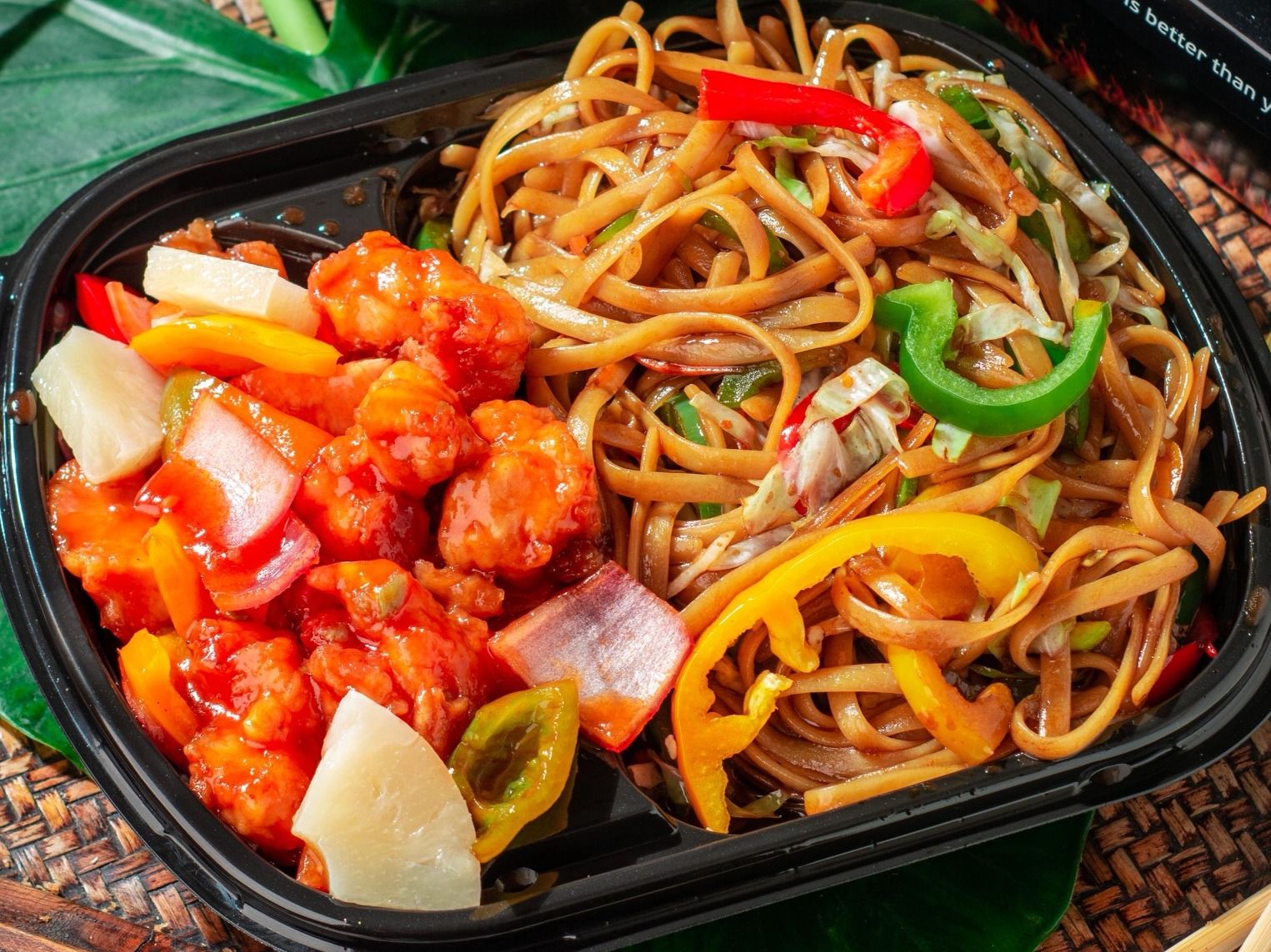 Chicken Sweet And Sour Platter