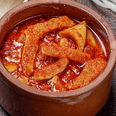 Kersha Casserole With Chickpeas