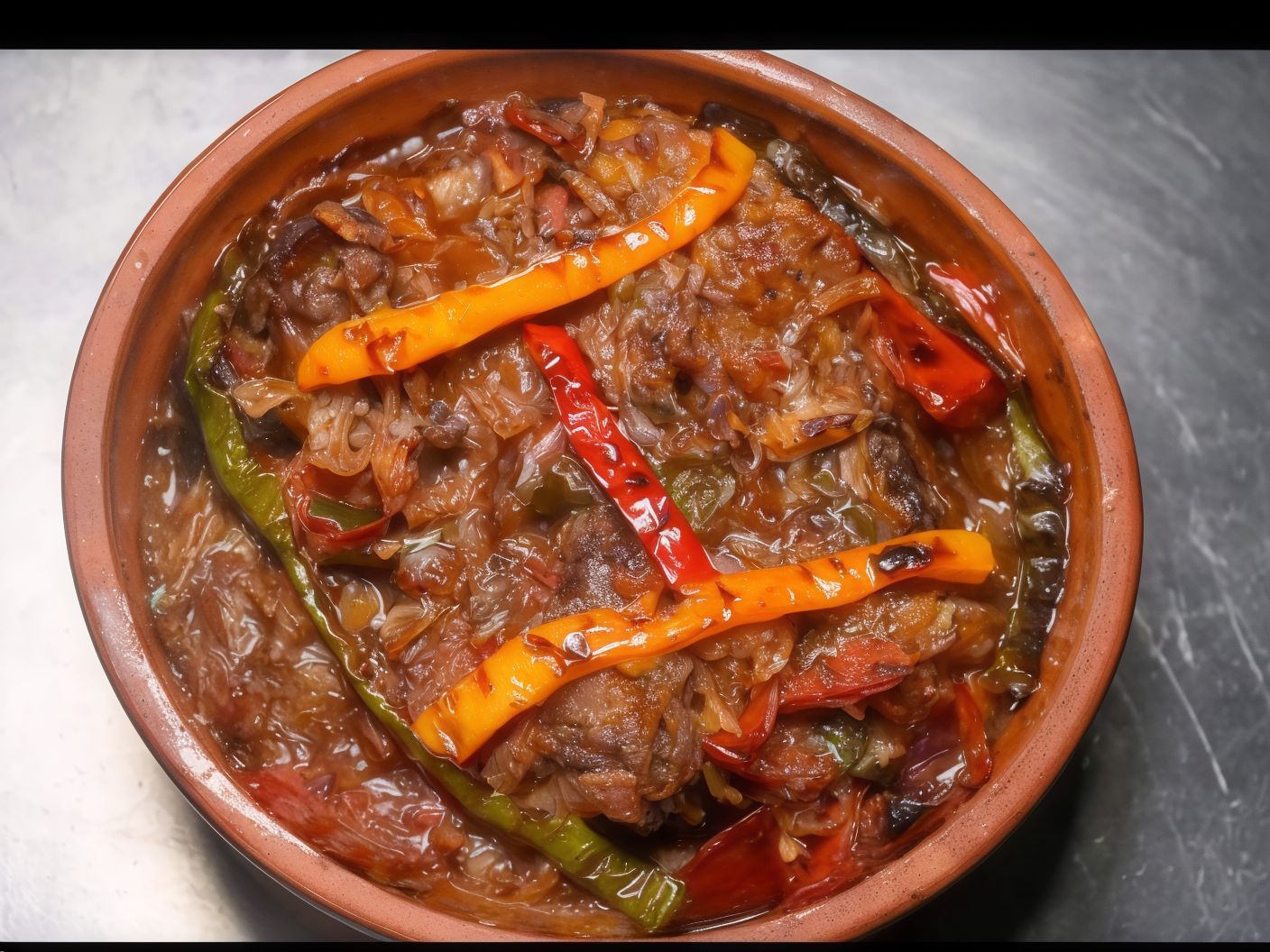 Oxtail With Onions
