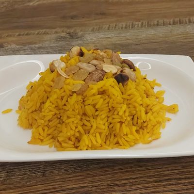 Basmati Rice And Nuts