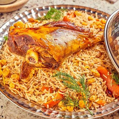 منسف بخاري موزة
