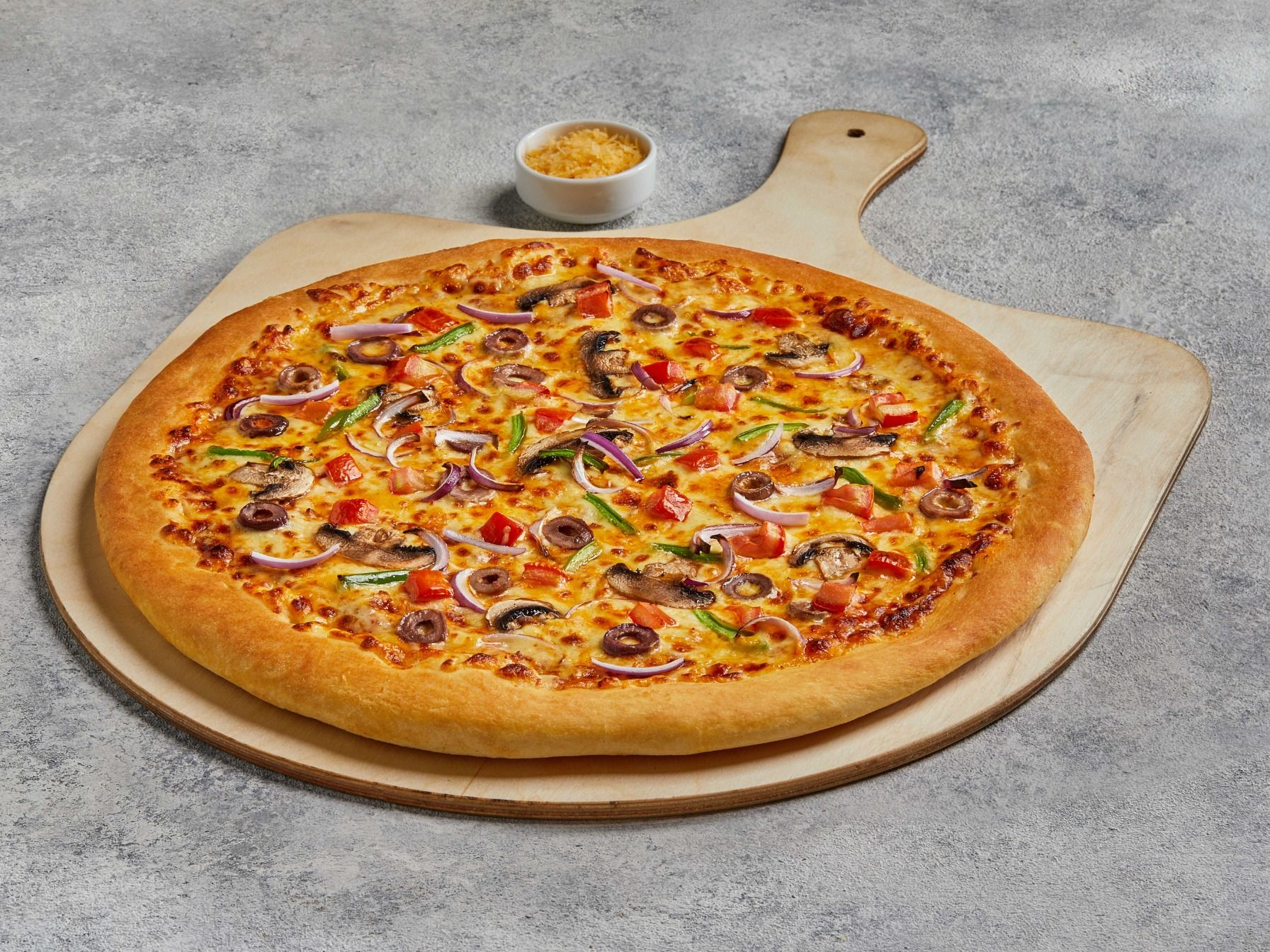 Veggies Stuffed Crust