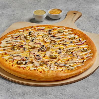Crispy Chicken Ranch Stuffed Crust