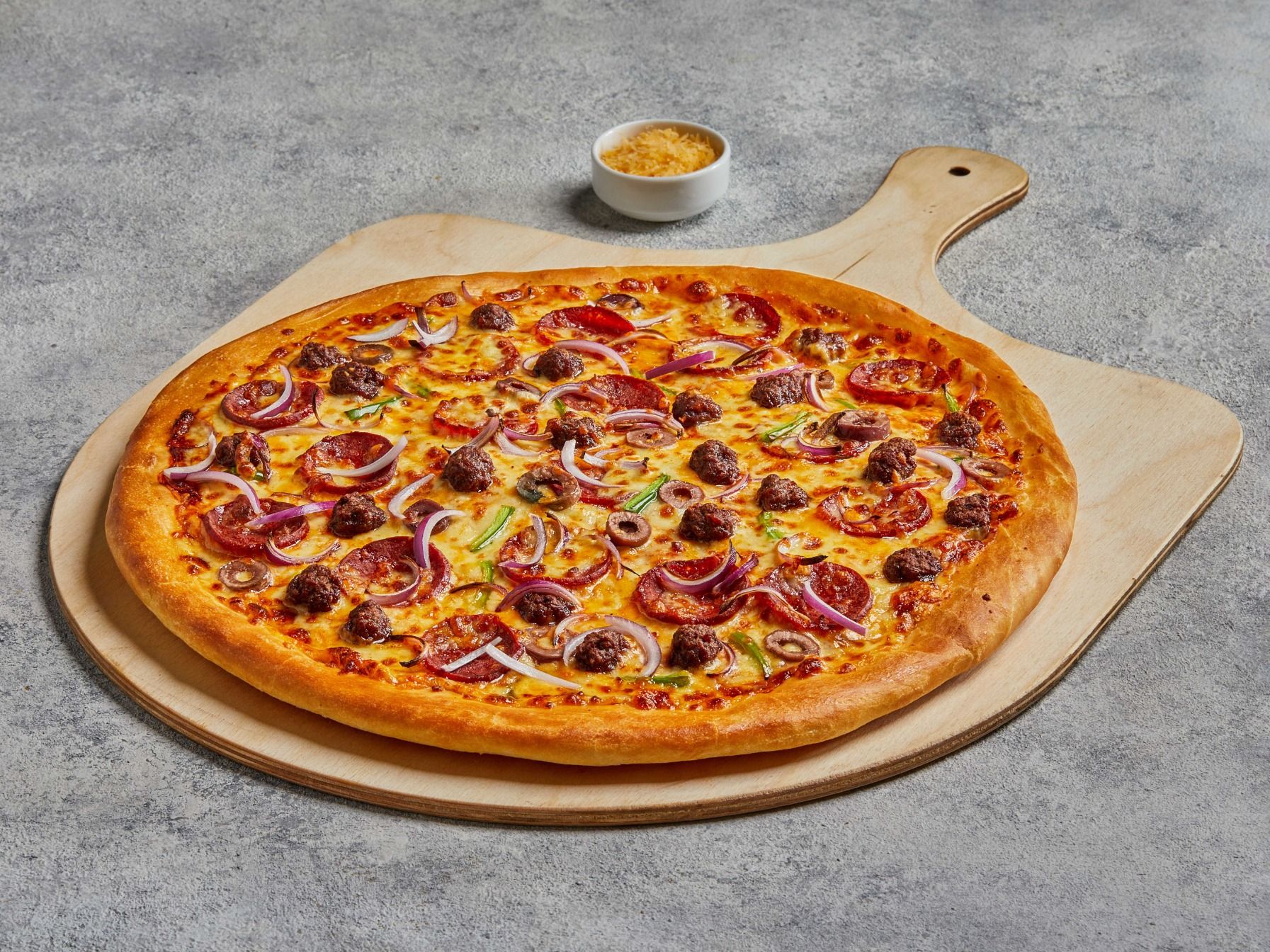 Meaty Mix Stuffed Crust