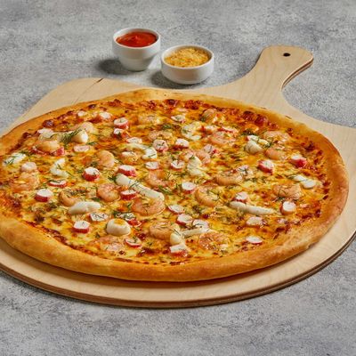 Seafood Stuffed Crust