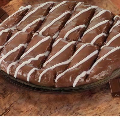 فطيرة شوكولاتة وموز