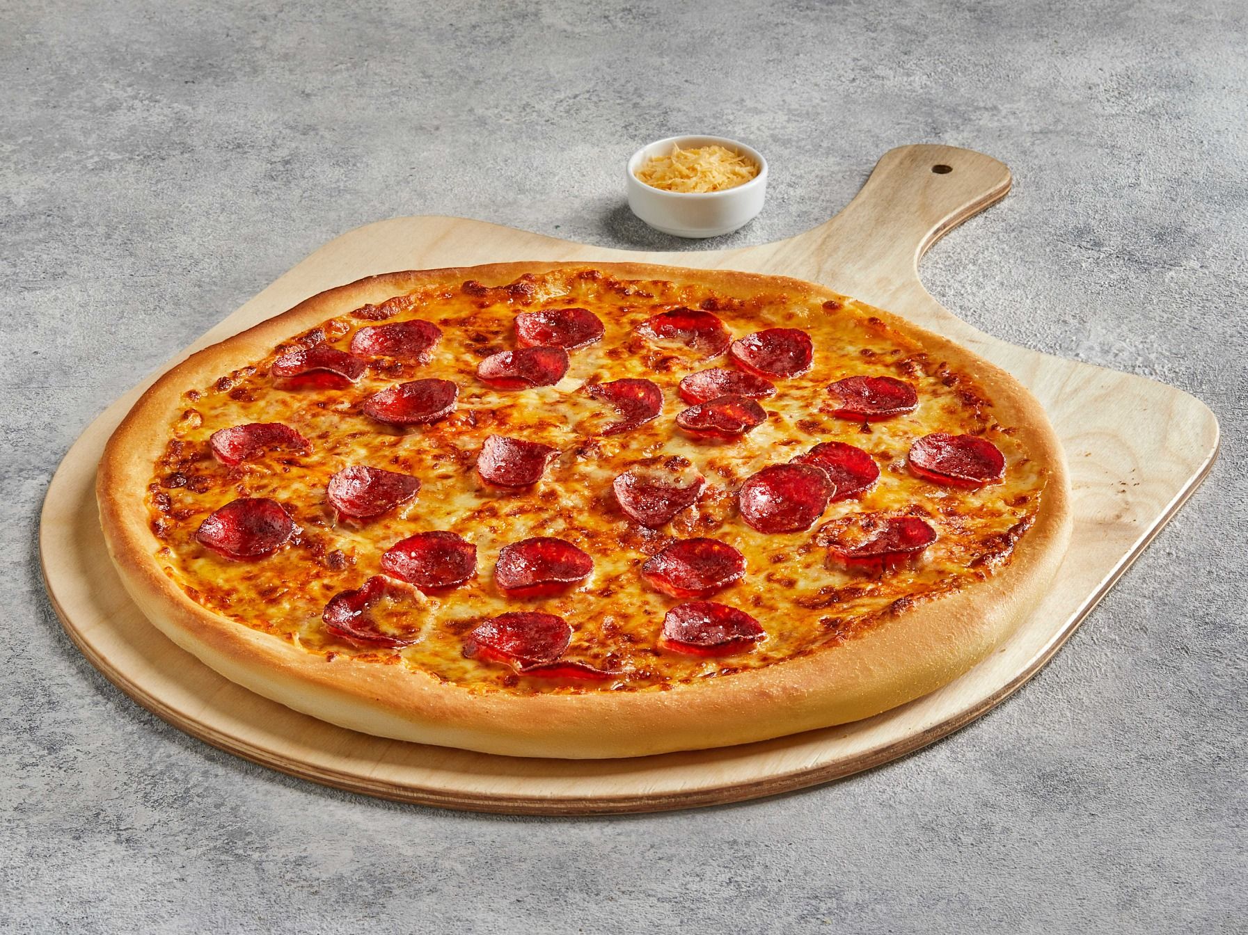 Pepperoni Stuffed Crust