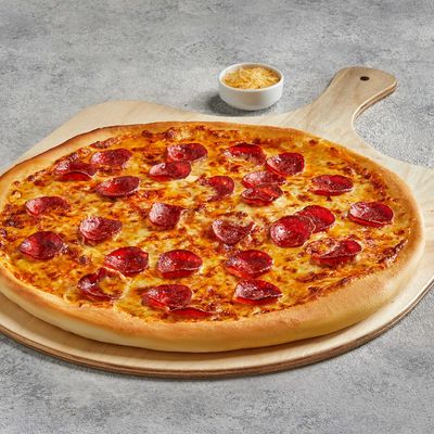 Pepperoni Stuffed Crust