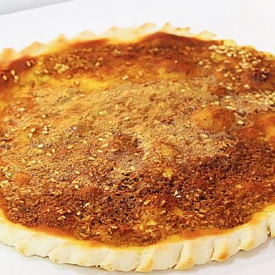 Plain thyme manoushe