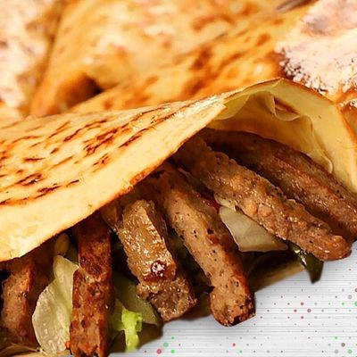Burger crepe