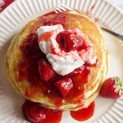 Mini Pancakes strawberry