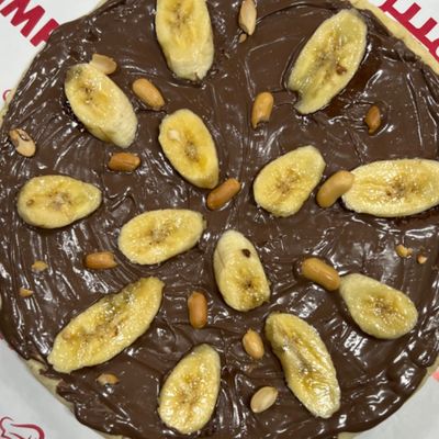 Choco Banana Pizza