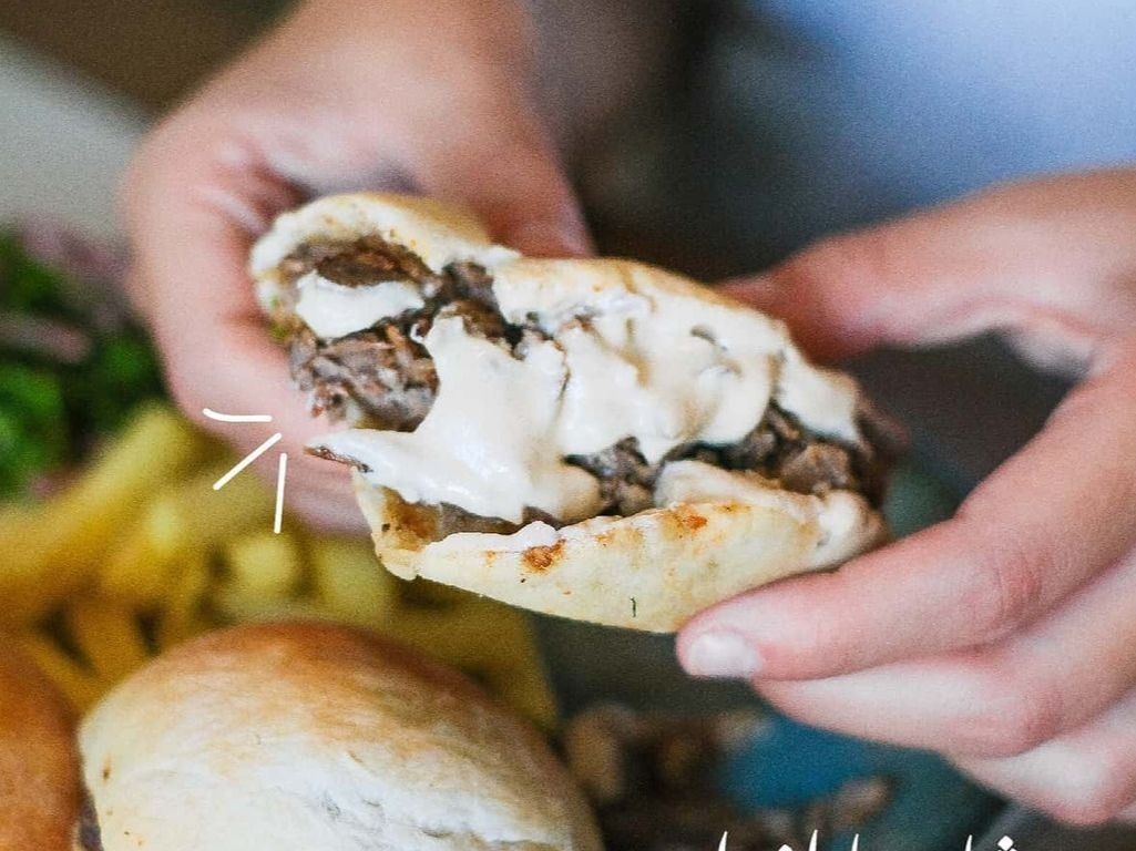 Meat Shawerma Mini Sandwich