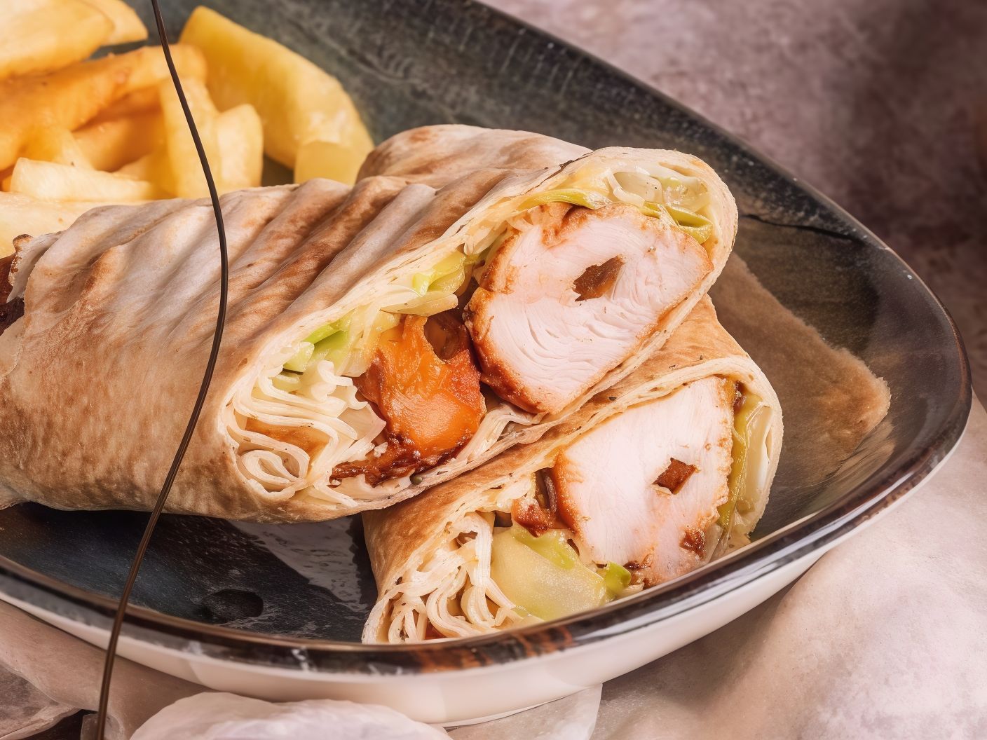 Spicy Shish Tawook Sandwich