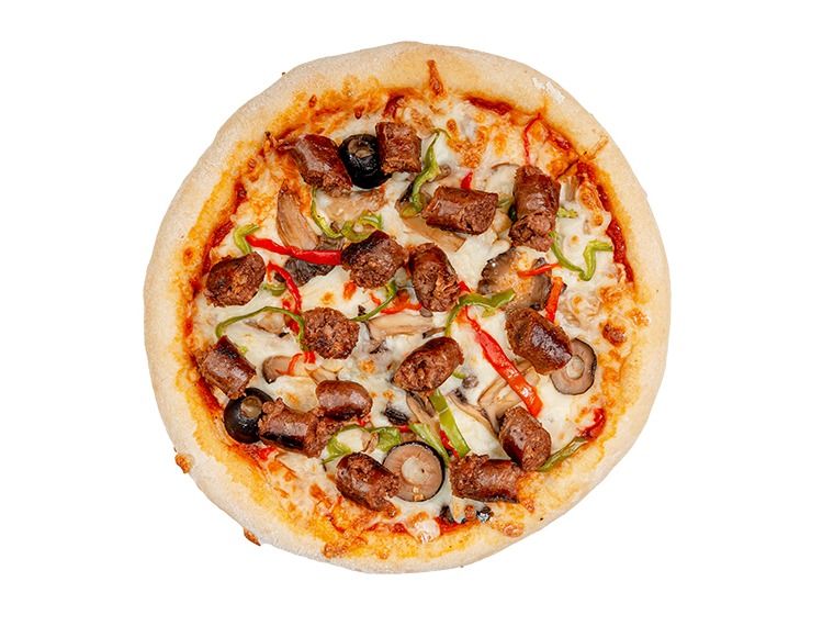 Oriental Sausage Pizza