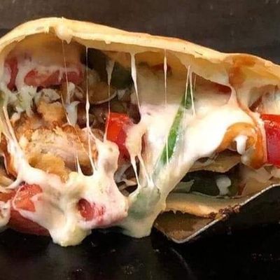 Sausage crepe