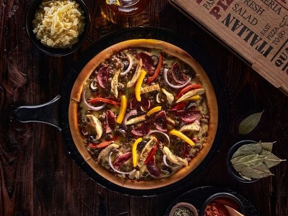 Super Supreme Pizza Vegan