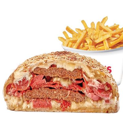Al Muqlabaz Chicken Burger
