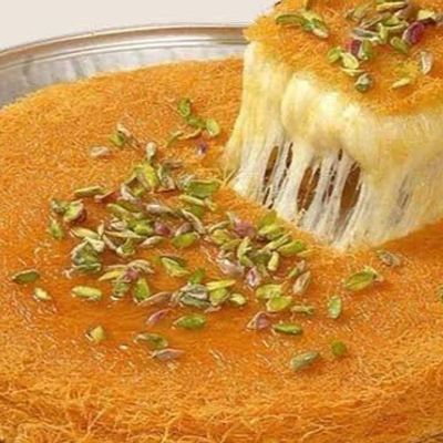 Medium Konafa on charcoal Al Basha With Cheese