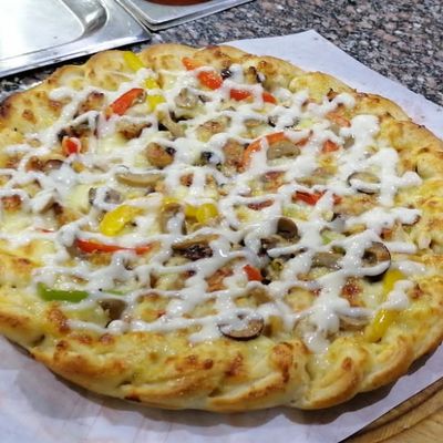 Chicken Ranch Pizza