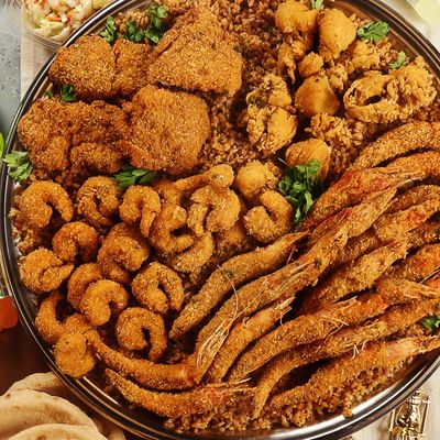 صينية عماق البحار (مقلي)