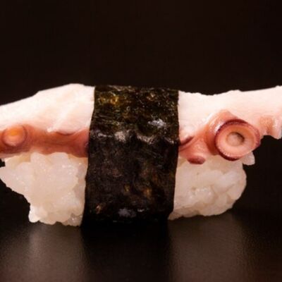 Octopus Nigiri Sushi