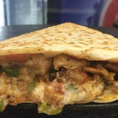 Burger crepe