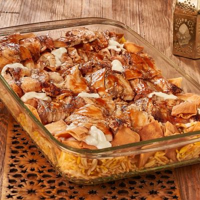 Family Chicken Shawarma Fattah