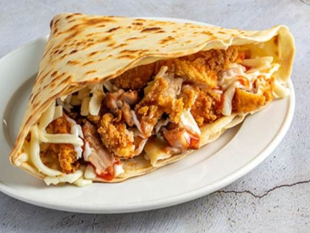 Mixed Chicken Crepe