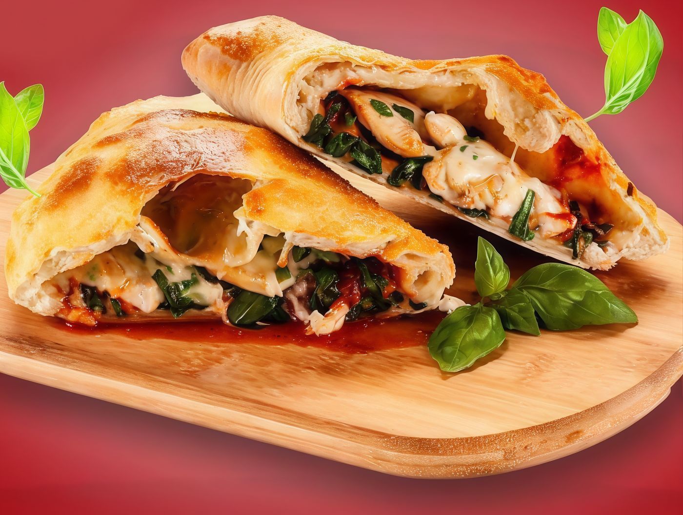 Calzone Supreme Chicken
