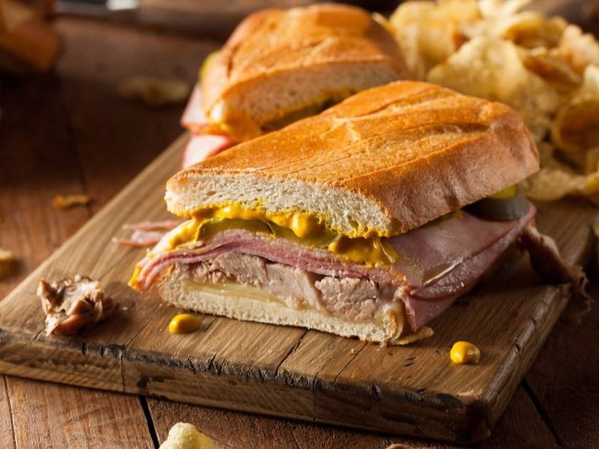 Smoked turkey toast