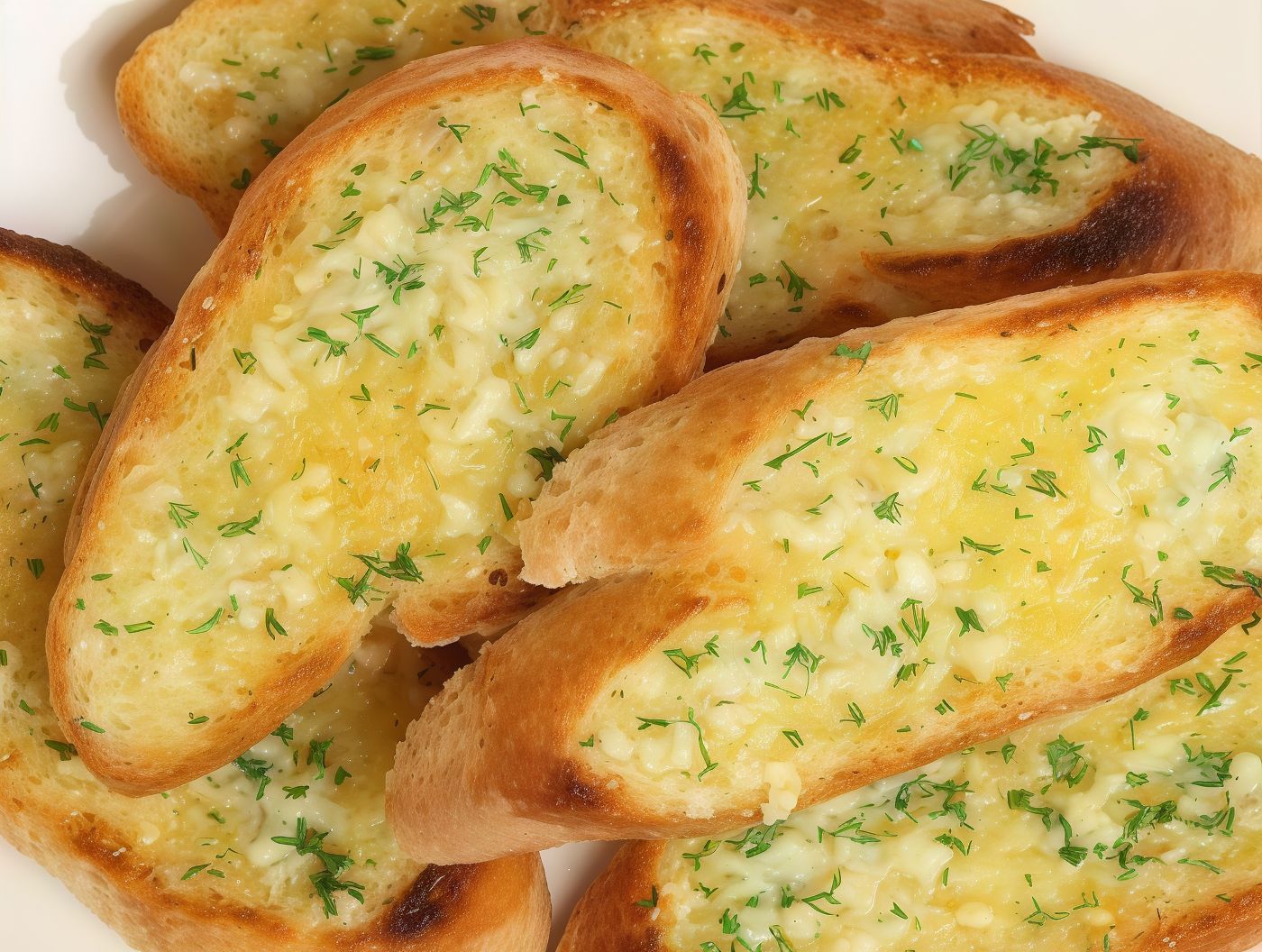 Bread With Garlic And Cheese
