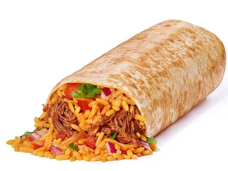 Chicken Tinga Burrito
