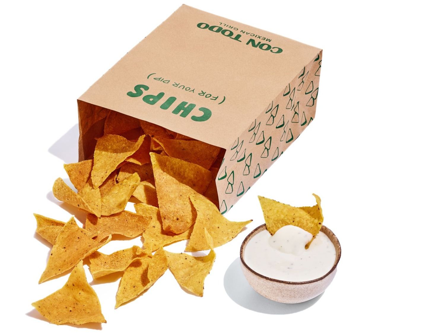 Chips & Melted Cheese