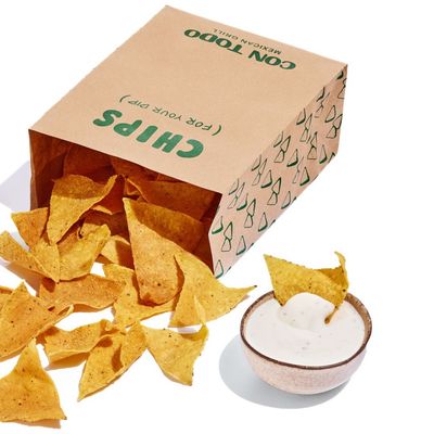 Chips & Melted Cheese