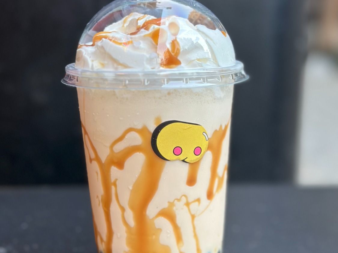 Salted Toffee Shake With Tapioca