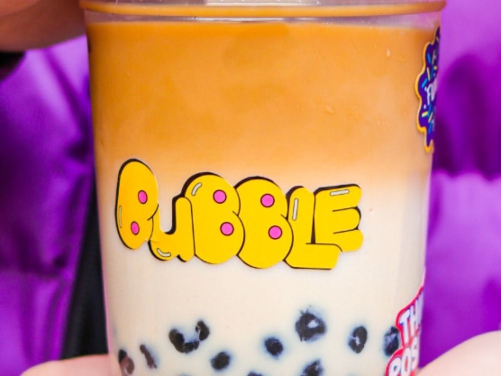 Salted Caramel Latte With Tapioca