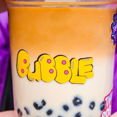Salted Caramel Latte With Tapioca