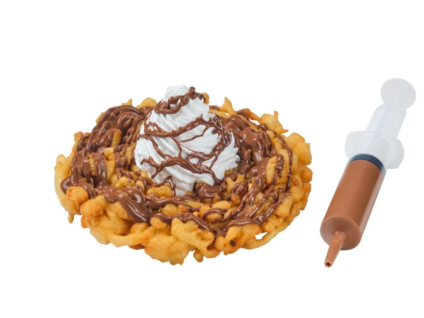 Happiness Shot Funnel Cake