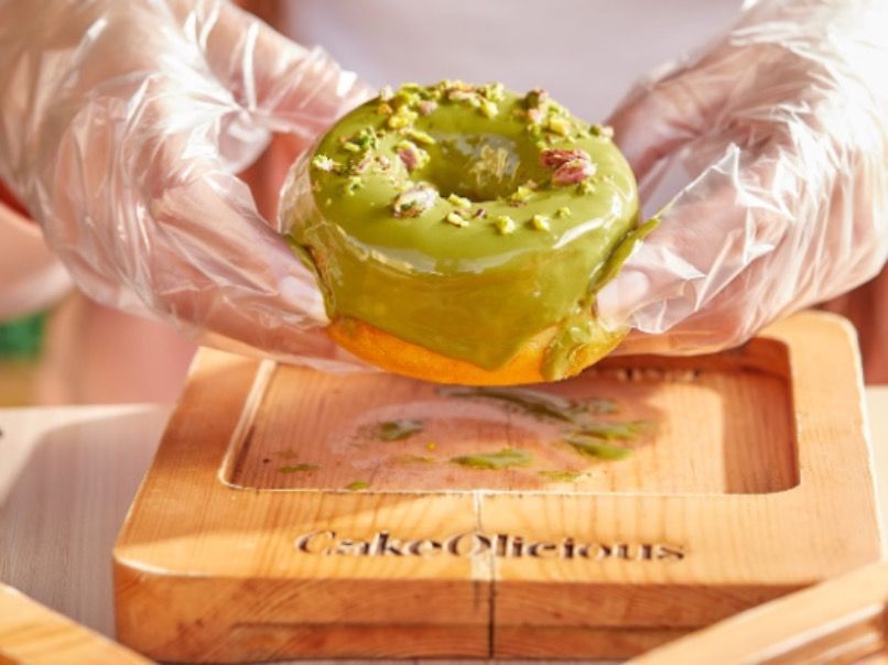 Pistachio Doughnut