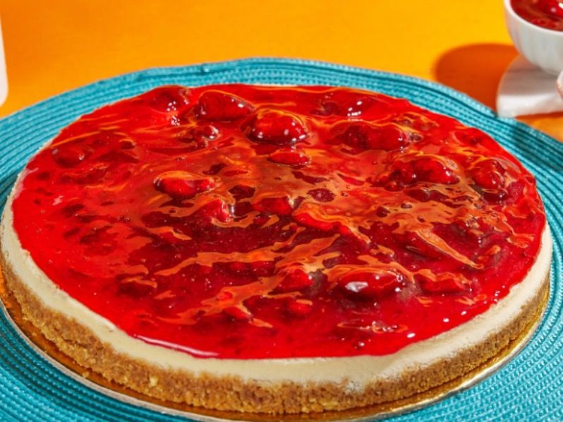 Strawberry Cheesecake Torte
