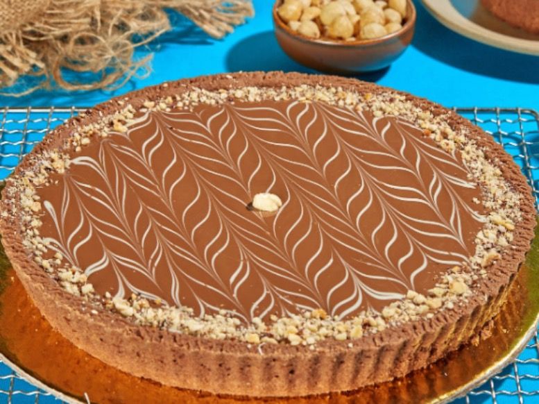 Nutella Chocolate Tart Torte
