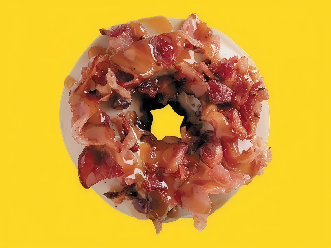 Beef Bacon In The Sun Donuts