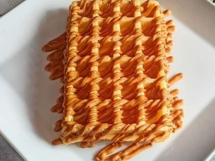 Caramel Stick waffle 2 pieces