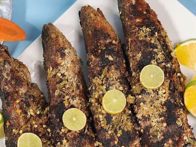 1 Kg Grey Mullet Grilled or Singary or oil and lemon