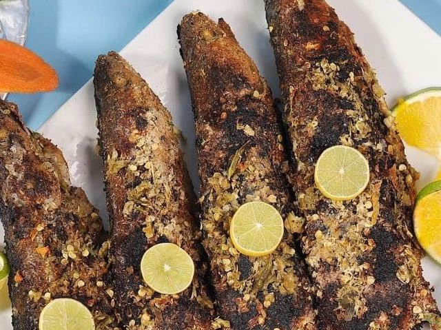 1 Kg Grey Mullet Grilled or Singary or oil and lemon