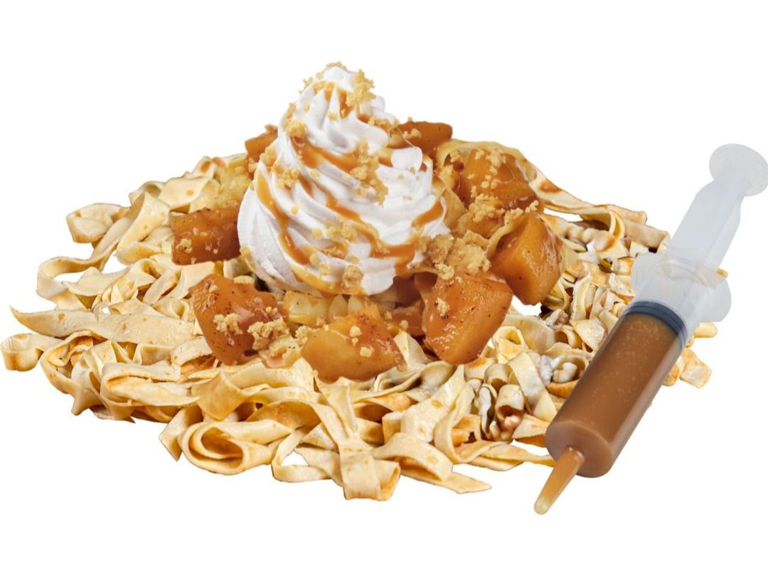 Apple Pie Crepe Fettuccine