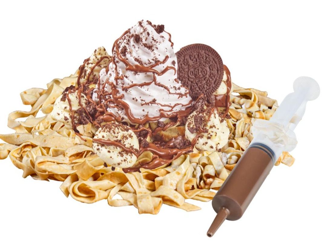 Cookies N Cream Crepe Fettuccine
