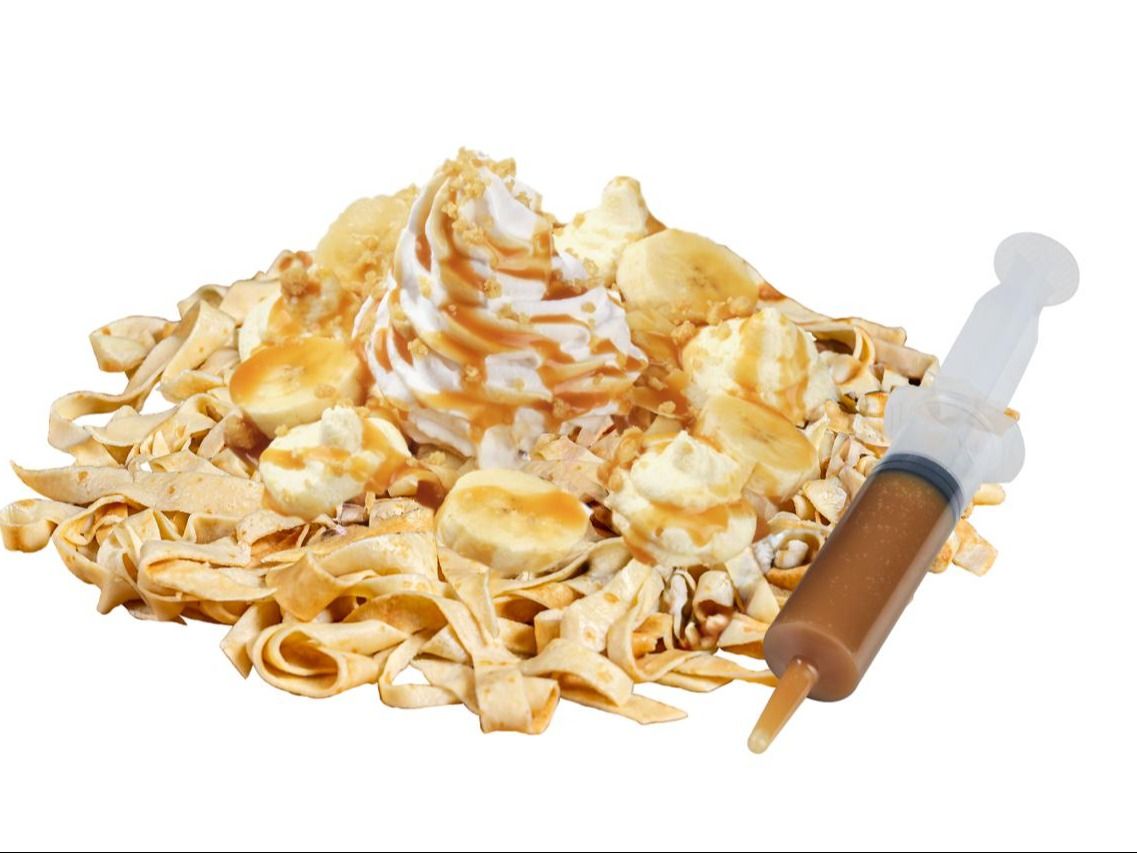 Banana N Cream Crepe Fettuccine