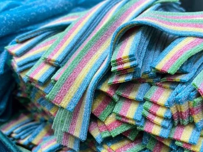 1/4 Kilo Sour Rainbow Fruit Candy